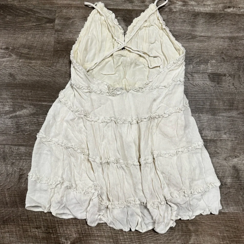 ILLA ILLA White Mini Dress Size Small
